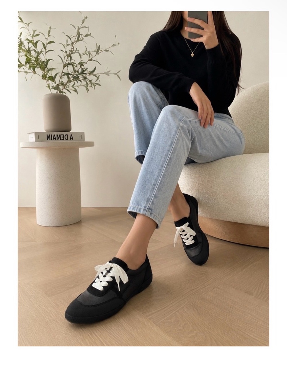 VIVAIA Cristina Square-Toe Lace-Up Satin Sneakerina Size EU/37
US/6.5